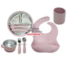 Load image into Gallery viewer, Silicone Metallic Cutlery Set (Dr Annie's)
