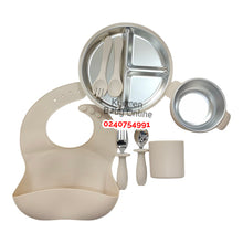 Load image into Gallery viewer, Silicone Metallic Cutlery Set (Dr Annie's)
