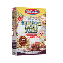 Load image into Gallery viewer, Rice Soya Oats And Dates (Dr Annie's) 6m+ 400g - Kyemen Baby Online
