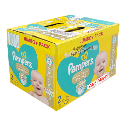Baby Diapers (Pampers Jumbo Box) - Kyemen Baby Online