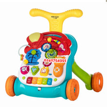 Load image into Gallery viewer, 2 In 1 Musical Push Walker And Educational Learning Desk / Table - Kyemen Baby Online
