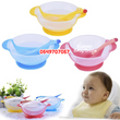 Load image into Gallery viewer, Baby Suction Bowl With Spoon And Lid TW09 (Dr Annie&#39;s) Plain
