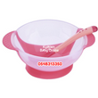 Load image into Gallery viewer, Baby Suction Bowl With Spoon And Lid TW09 (Dr Annie&#39;s) Plain
