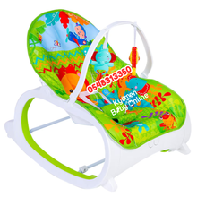 Load image into Gallery viewer, Unique Rocker (Newborn-To- Toddler Portable Rocker) FitchBaby 0047 Green - Kyemen Baby Online
