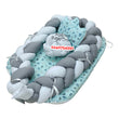 Load image into Gallery viewer, Baby Bed (Baby Lounger / Portable Infant Co Sleeper Bassinet With Spiral Bumper / Baby Nest) - Kyemen Baby Online
