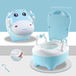 Load image into Gallery viewer, WC  Potty  Chamber Pot (WC Potty) With Brush - Kyemen Baby Online
