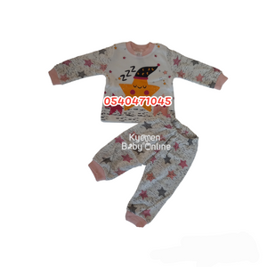 Baby Girl Trousers  and Long sleeves Top. (Supermini) STAR - Kyemen Baby Online