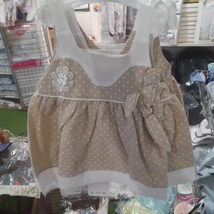 Mini Elmex Baby Girl Dress (Brown) - Kyemen Baby Online