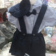 Load image into Gallery viewer, Baby Boy  Romper Dress  Suspenders With Hat - Kyemen Baby Online
