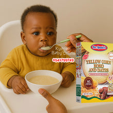 Load image into Gallery viewer, Yellow Corn Koko And Dates (Dr Annie's) 6m+ 400g - Kyemen Baby Online
