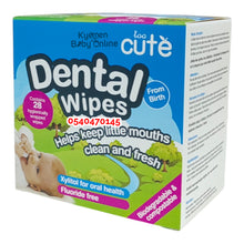 Load image into Gallery viewer, Dental / Oral Wipes (Too Cute Clean) 28pcs

