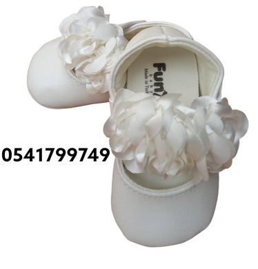 Baby Shoes (Funny- Flower Band) - Kyemen Baby Online
