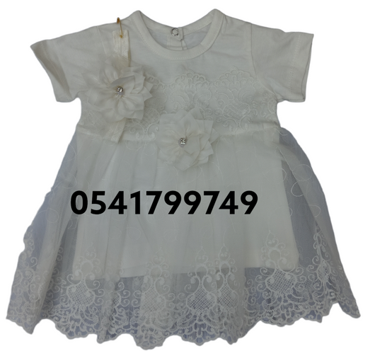 Baby Girl Christening Dress(Baby Tower) - Kyemen Baby Online