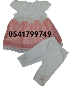 Baby Girl Cotton  Dress Top and Down(Minicix) - Kyemen Baby Online