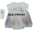 Load image into Gallery viewer, Baby Girl Lace Dress/ Body Suit with Love Headband (Minilove) - Kyemen Baby Online

