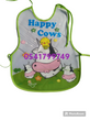 Load image into Gallery viewer, Baby Bib (Rubber) Happy Cow - Kyemen Baby Online
