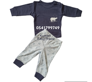 Baby Top and Down/Leggings(Colorland) Pyjamas - Kyemen Baby Online