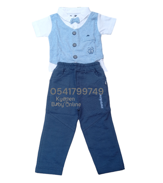 Baby Boy Dress Top and Down ( Meyame) - Kyemen Baby Online