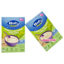 Load image into Gallery viewer, Hero Baby Cereal (8 Cereals And Fennel With Milk) 6m+ - Kyemen Baby Online

