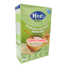 Load image into Gallery viewer, Hero Baby Cereal (Semolina And Honey With Milk) 5m+ - Kyemen Baby Online
