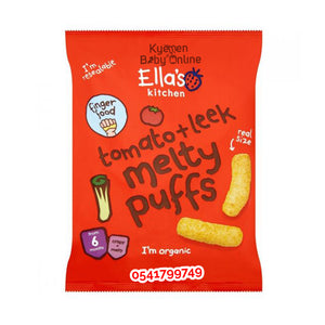 Ella's Kitchen Melty Puffs (Tomato And Leeks) 2pcs 6m+