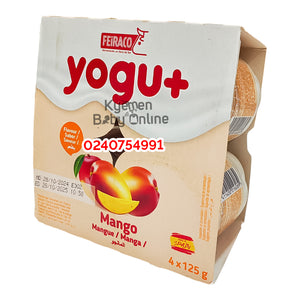 Yogu+ Mango Yoghurt (4pcs) 6m+