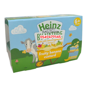 Heinz Fruity Banana Custard (4pcs) 6m+