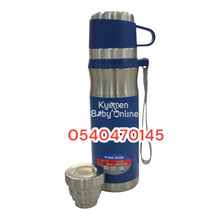 Load image into Gallery viewer, Vacuum Flask (Unbreakable Sling Flask With Cup) 1000ml - Kyemen Baby Online
