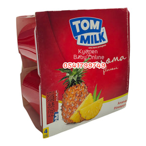 Tom Milk Aroma Flavour - Pineapple (4pcs) 4m+