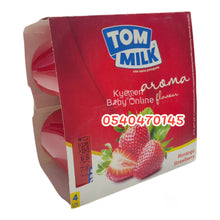 Load image into Gallery viewer, Tom Milk Aroma Flavour - Strawberry (4pcs) 4m+ - Kyemen Baby Online
