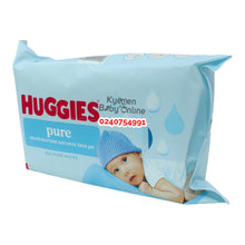 Load image into Gallery viewer, Baby Wipes (Huggies Pure) 48pcs - Kyemen Baby Online
