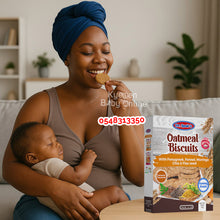 Load image into Gallery viewer, Dr Annie's Oatmeal Biscuits (With Fenugreek, Fennel, Moringa, Chia And Flax seed) - Kyemen Baby Online
