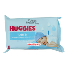 Load image into Gallery viewer, Baby Wipes (Huggies Pure) 48pcs - Kyemen Baby Online
