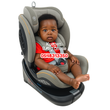 Load image into Gallery viewer, Baby Car Seat (Kidilo 360° Rotation KBH608) Coffee - Kyemen Baby Online

