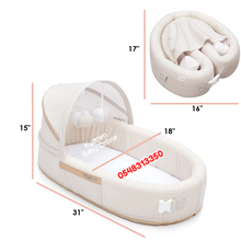 Load image into Gallery viewer, Baby Co Sleeper / Travel Bassinet With Net (Tii Baby) 66522 - Kyemen Baby Online
