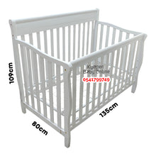 Load image into Gallery viewer, Baby Wooden Cot (501) Baby Bed
