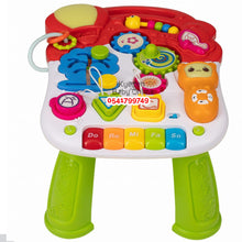 Load image into Gallery viewer, 2 In 1 Musical Push Walker And Educational Learning Desk / Table - Kyemen Baby Online
