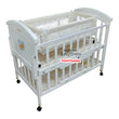 Load image into Gallery viewer, 2 In 1 Baby Wooden Cot With Drawer (612) Baby Bed / Baby Crib - White
