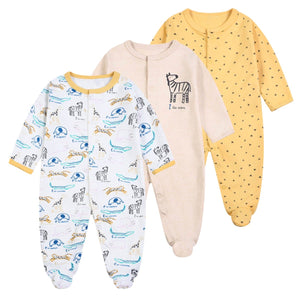 Baby Sleep Suit / Sleep Wear / Overall (Mamas And Papas 3pcs) 6-9 Months.