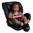 Load image into Gallery viewer, Baby Car Seat (Kidilo 360° Rotation G407) Black - Kyemen Baby Online
