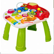 Load image into Gallery viewer, 2 In 1 Musical Push Walker And Educational Learning Desk / Table - Kyemen Baby Online
