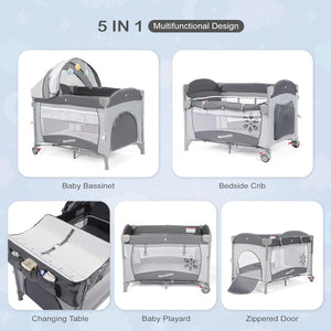Baby Foldable Cot (Mamakids) Baby Bed/Baby Crib