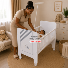 Load image into Gallery viewer, Baby Cot (Cool Baby Wooden Cot) KDD-B2261 Baby Bed / Baby Crib
