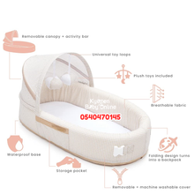 Load image into Gallery viewer, Baby Co Sleeper / Travel Bassinet With Net (Tii Baby) 66522 - Kyemen Baby Online
