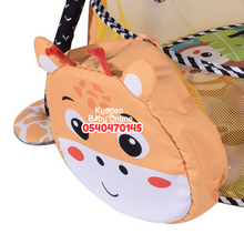 Load image into Gallery viewer, Cocobebe 2 In 1 Play Gym &amp; Ball Pit With 20 Balls (50013) Safari Adventure - Kyemen Baby Online

