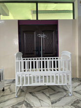 Load image into Gallery viewer, Baby Wooden Cot With Drawer (EL-5) Baby Bed / Baby Crib - Kyemen Baby Online
