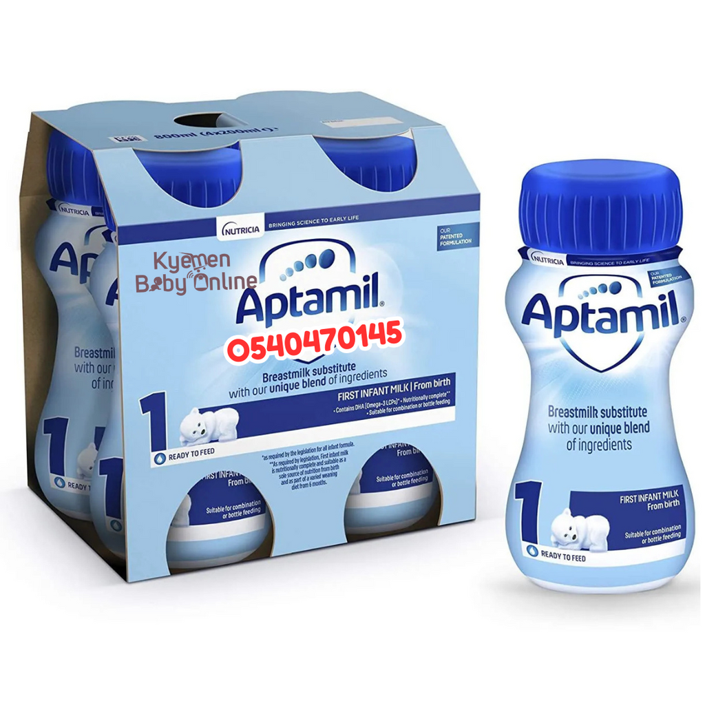 Aptamil Baby Milk Ready Made Bottles Aptamil Stage Ready To Feed