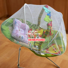 Load image into Gallery viewer, Baby Bouncer Net / Car Seat Net / Mosquito And Bugs Mesh Cover - Kyemen Baby Online
