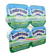 Load image into Gallery viewer, Ambrosia Devon Custard (4pcs) 6m+ - Kyemen Baby Online
