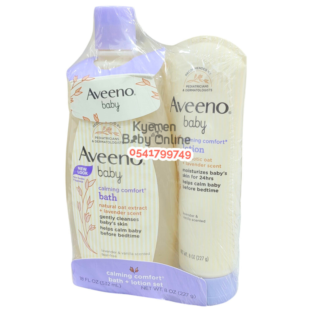 Aveeno Baby Calming Comfort Bath Set Price In Ghana Kyemen Baby